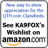 KA9FOX Wishlist on Amazon.com