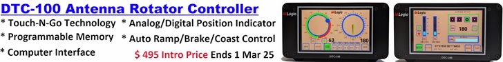 AALogic Rotator Controller DTC-100 for Yaesu and HyGain Rotors