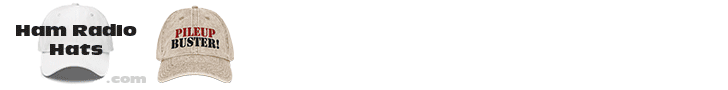 Ham Radio Custom Embroidered Hats