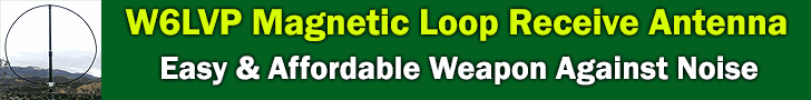 W6LVP Magnetic Loop Receive Antennas - Over 1000 Sold